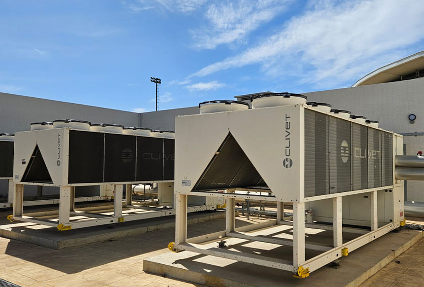 Nelson Mandela Stadium air conditioning system