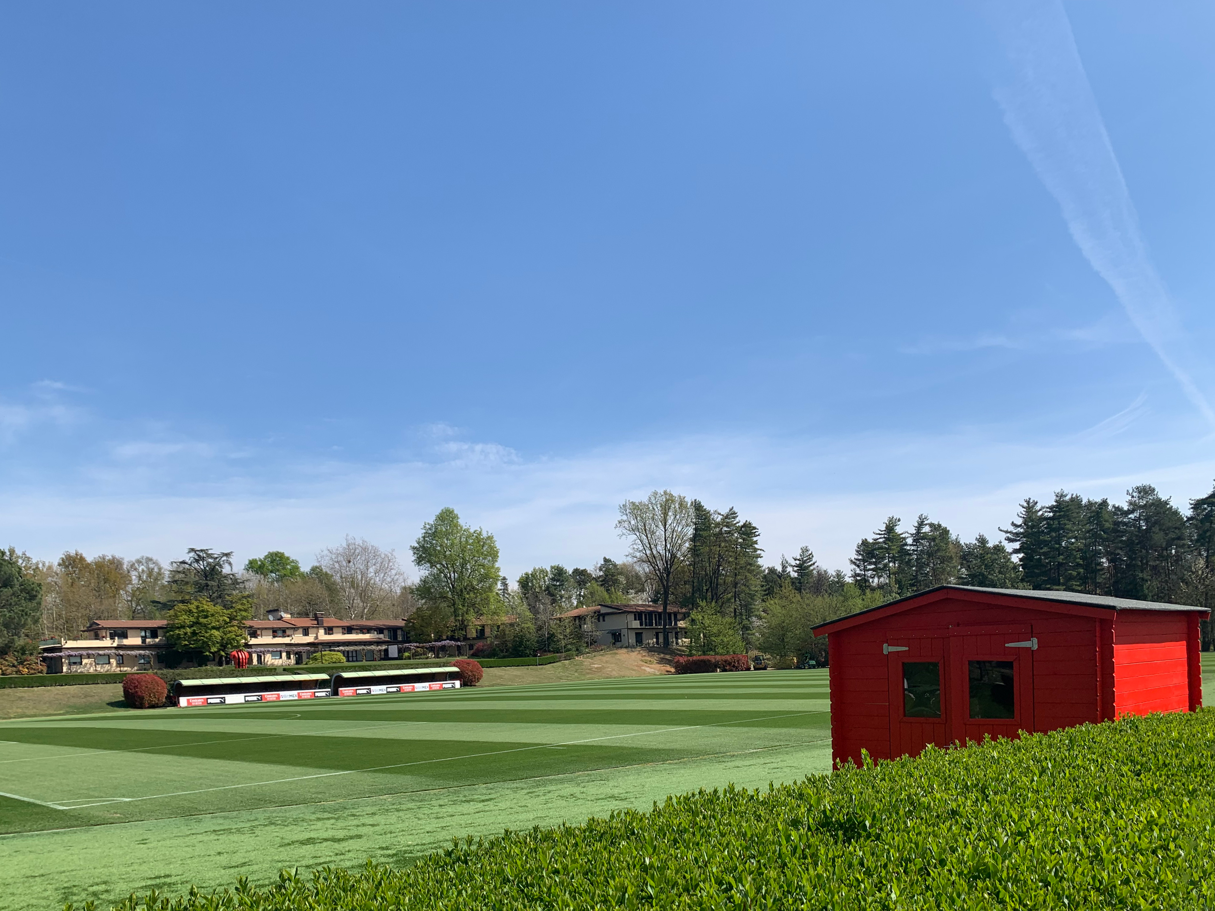 Unsere Arbeit, um besser zu atmen: saubere Luft im Sportzentrum des AC Milan